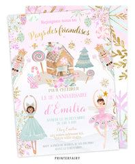 Invitation Anniversaire Casse-Noisette
