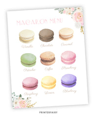 Paris Macaron Bar Station