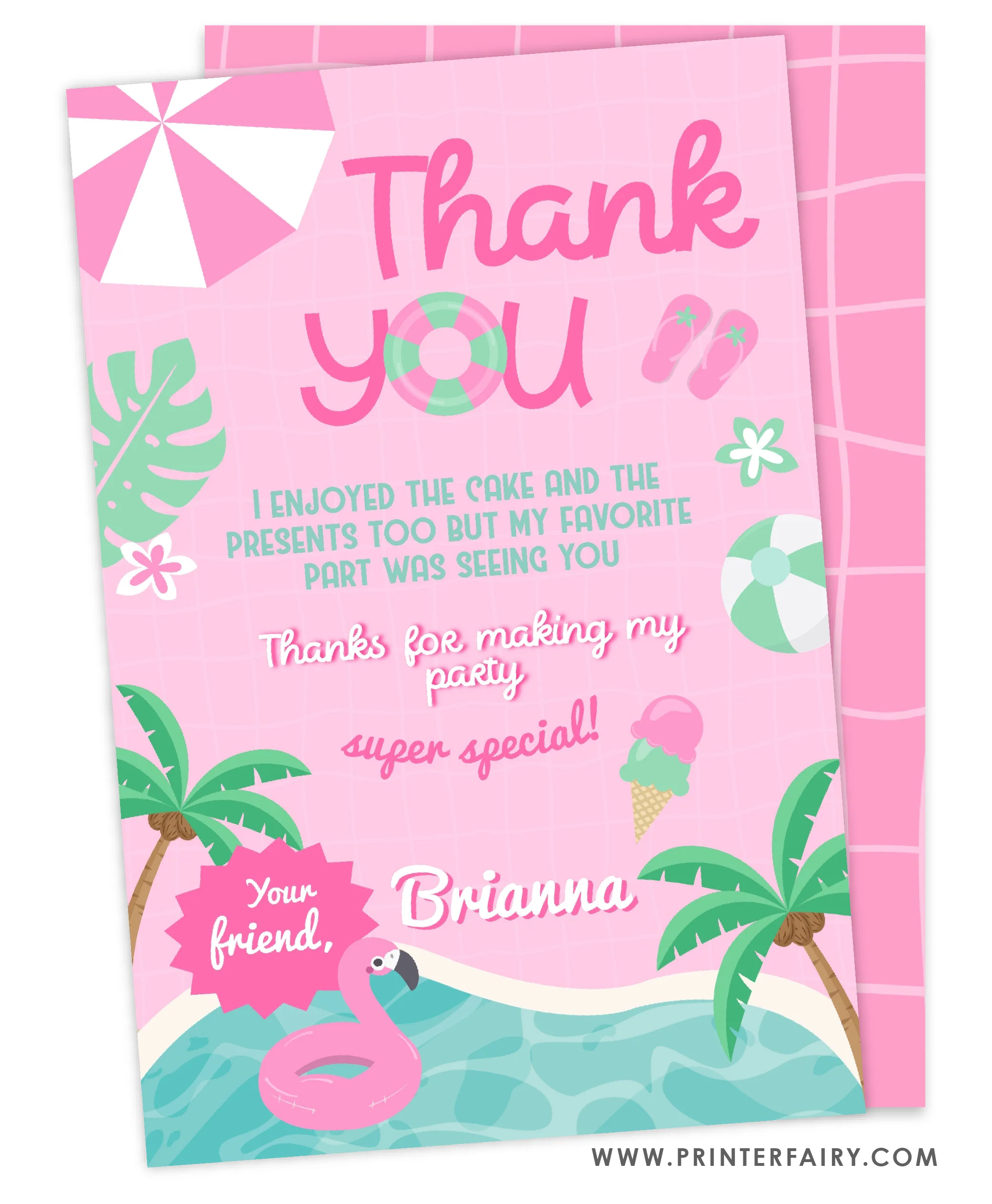 Pink Pool Party BUNDLE