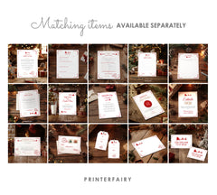 Letter from Santa Editable Template