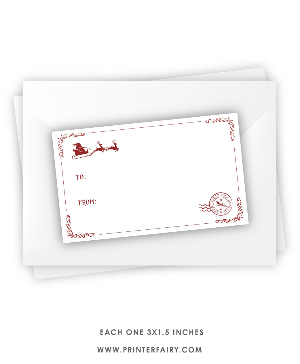 Santa Claus Editable Notes Printable Template