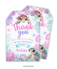 Sea Turtle Favor Tags