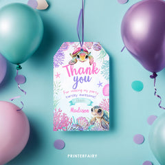 Sea Turtle Favor Tags