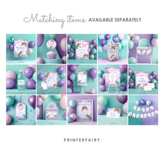 Sea Turtle Birthday Invitation
