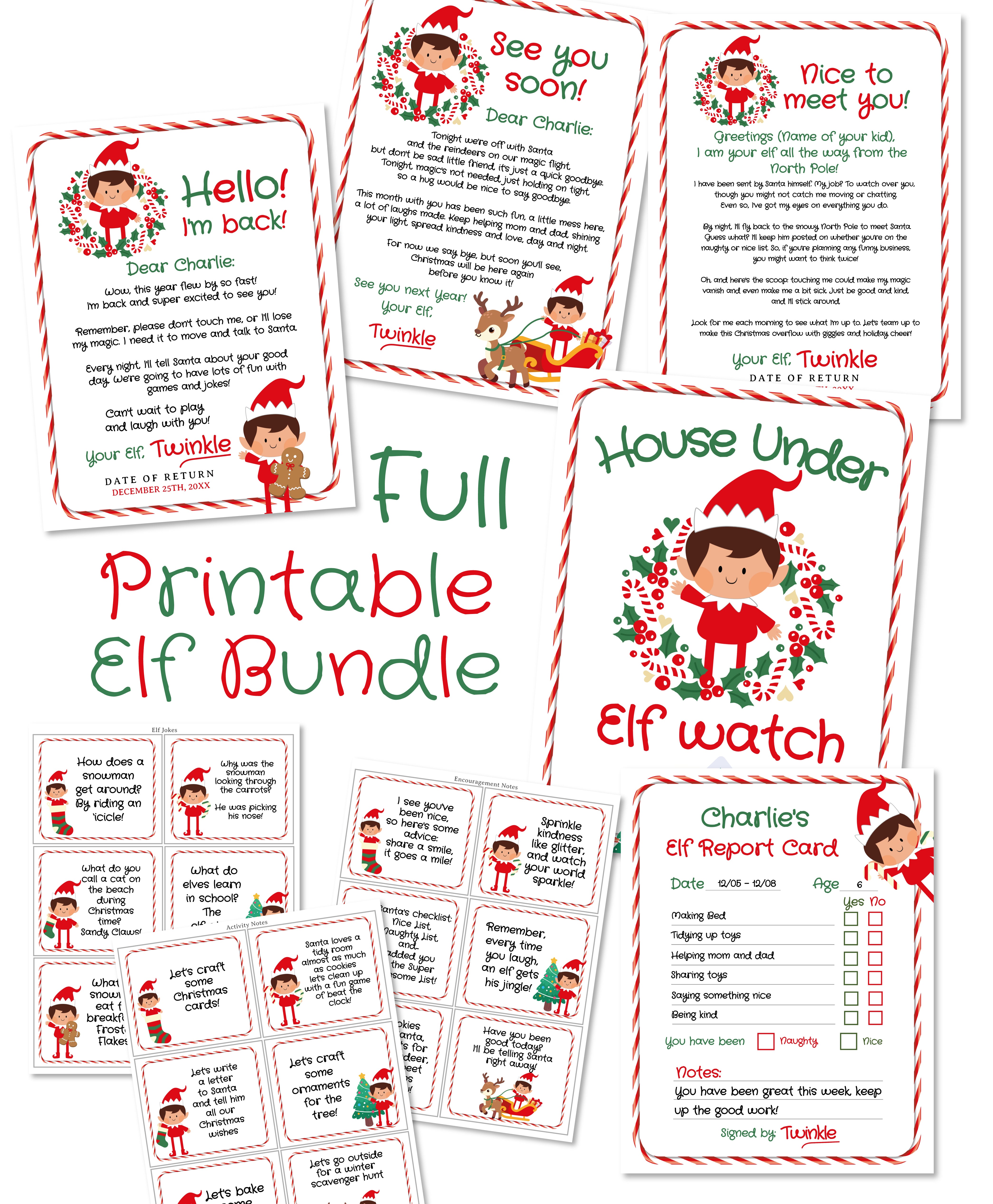 Christmas Elf Full Bundle