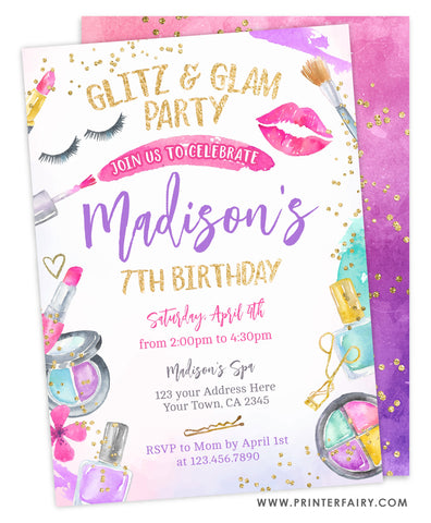 Glitz & Glam Party Invitation