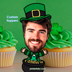 St. Patrick's Day Party Toppers