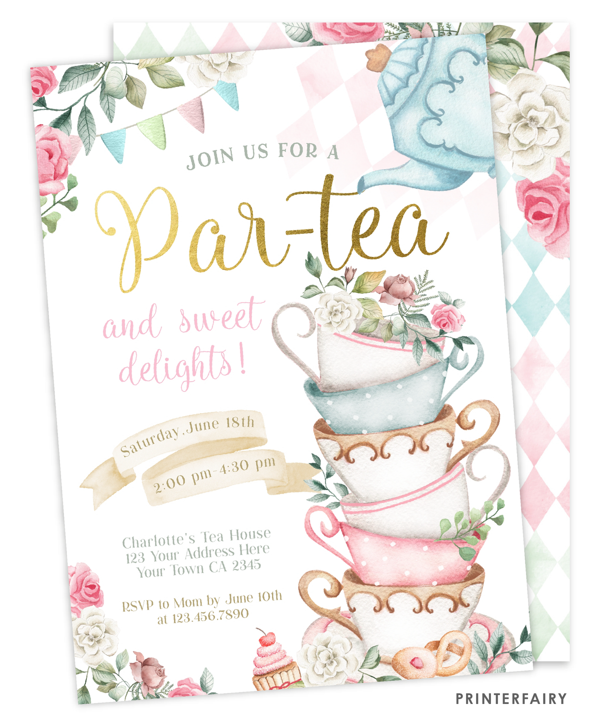 Tea Party Invite