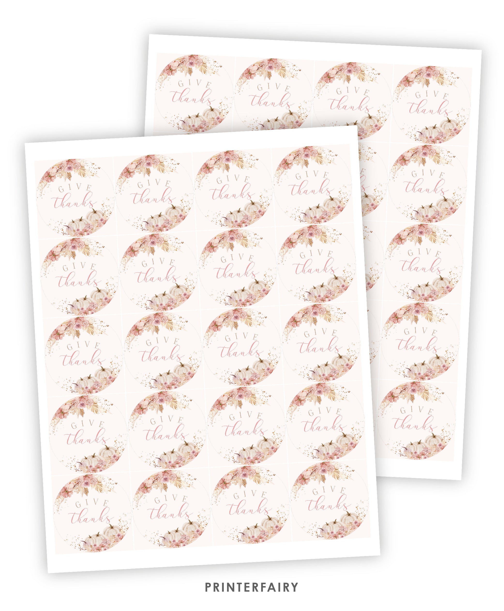 Thanksgiving Party Toppers