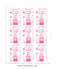 Valentine's Day Printable Tag for Candy