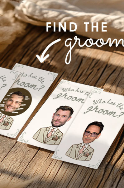 Who has the Groom? - Printable Game