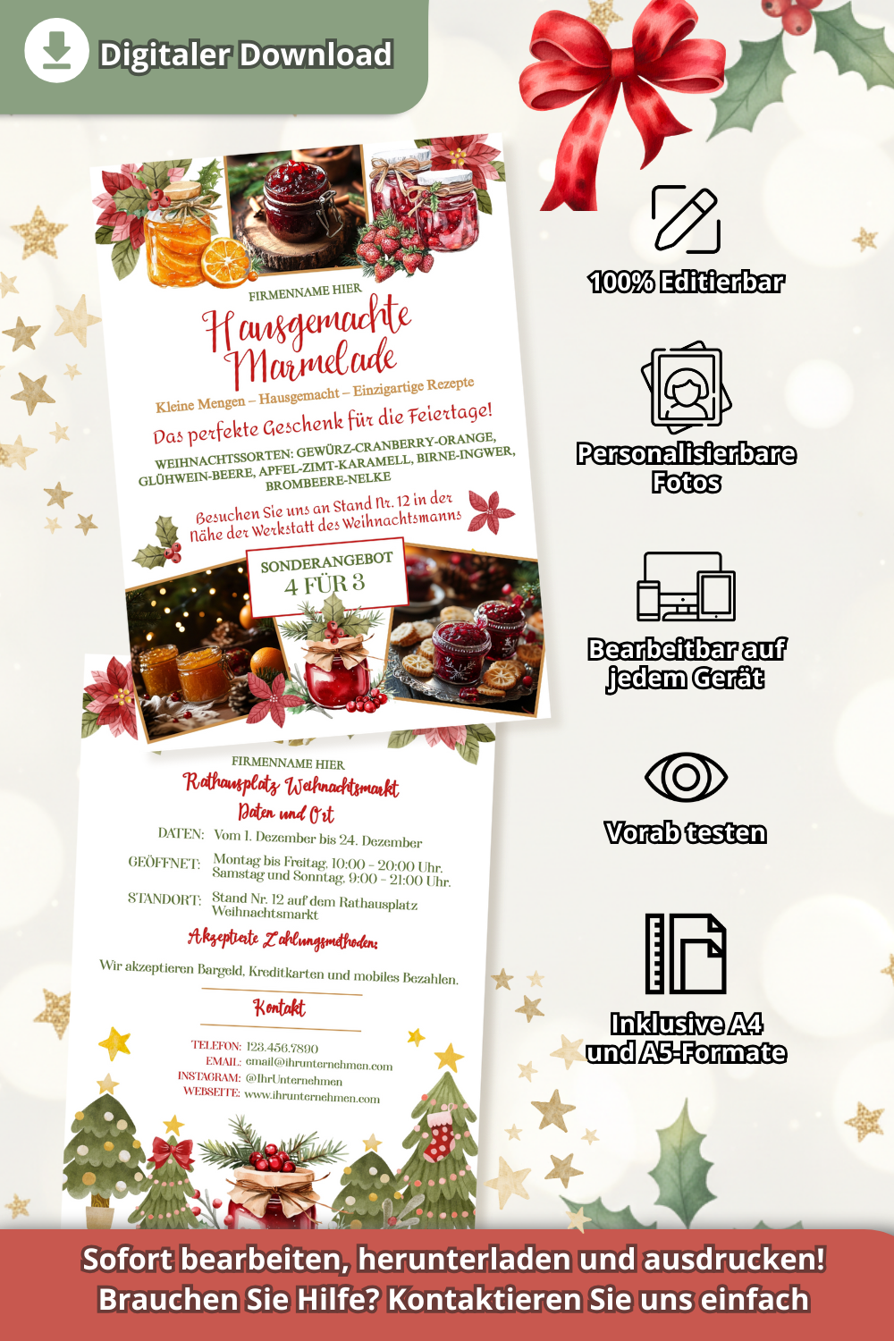 Marmelade und Eingemachtes
