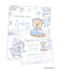 Winter Bear Baby Shower Books for Baby