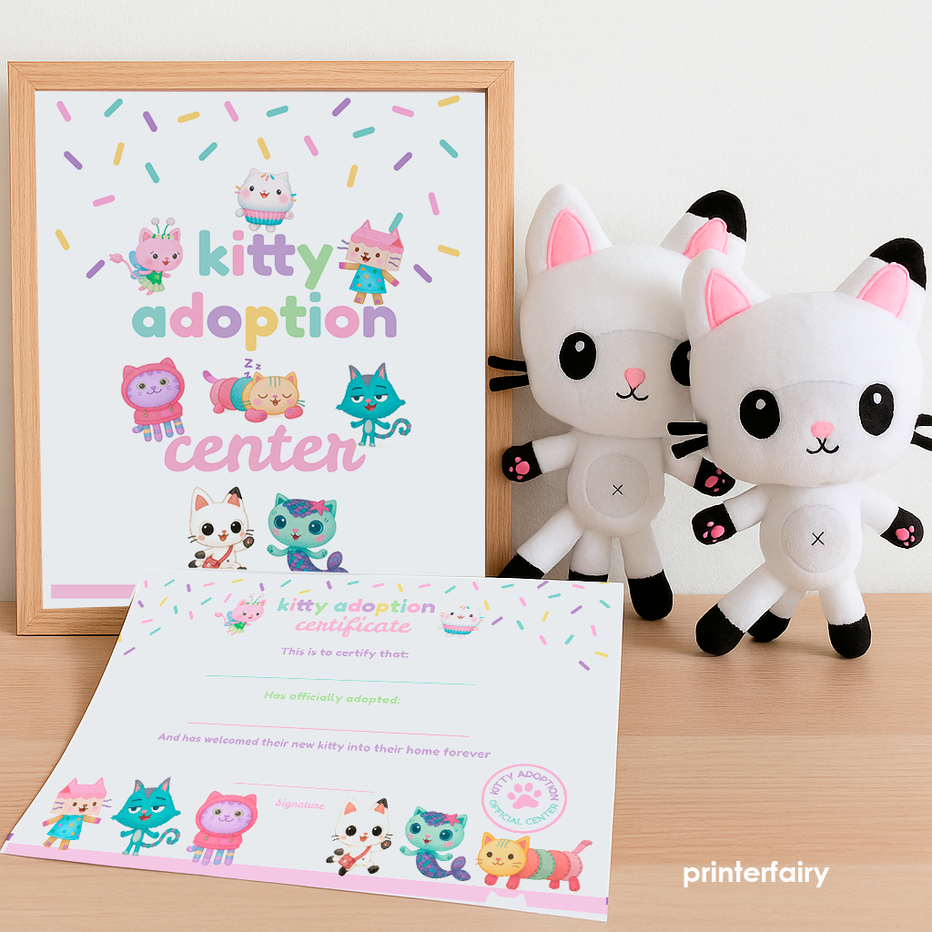 Gabby’s Dollhouse Birthday Party Bundle