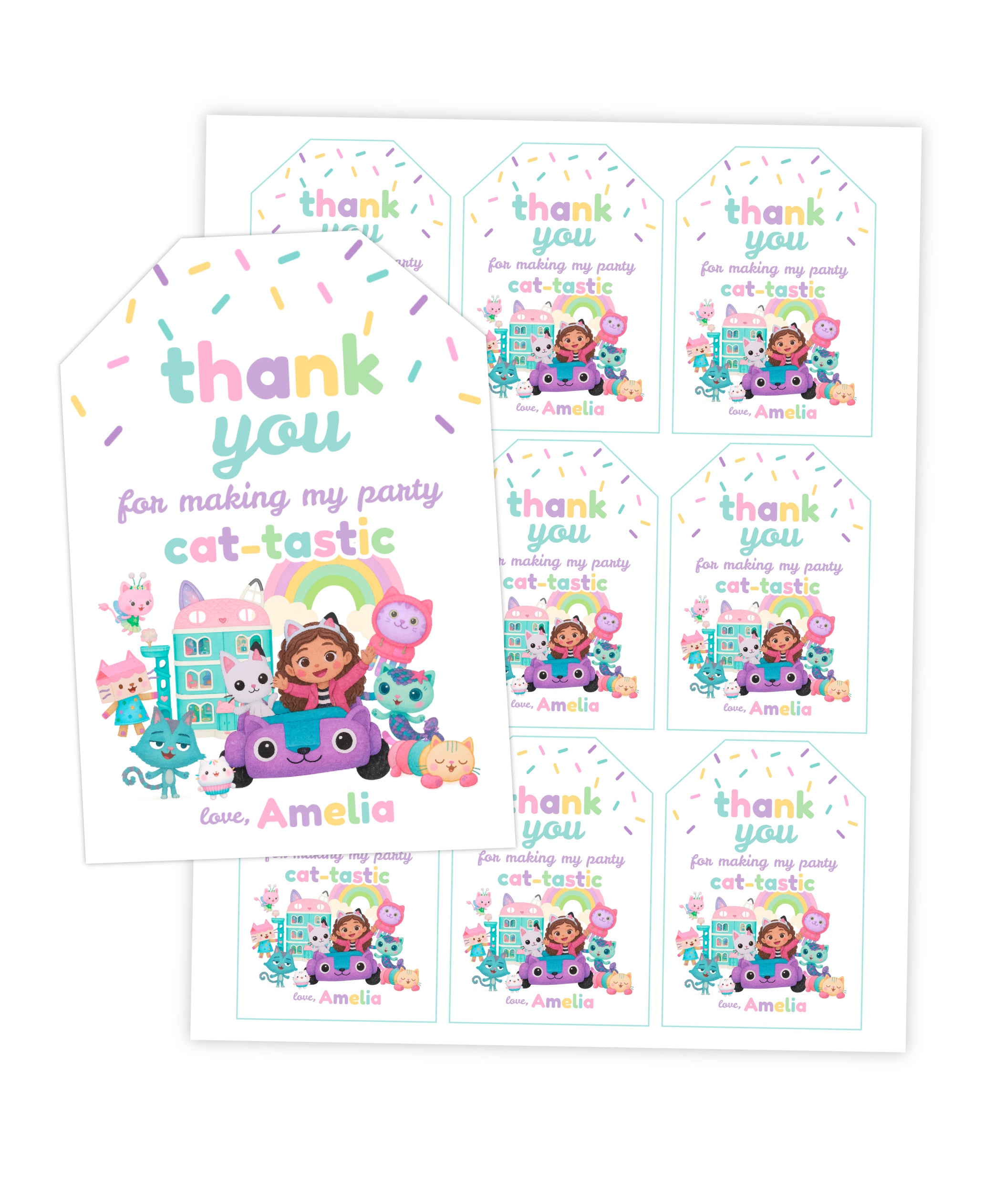 Gabby’s Dollhouse Birthday Party Bundle