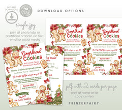 christmas market flyer template