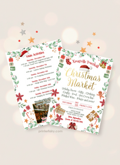 Christmas Market Editable Flyer Template