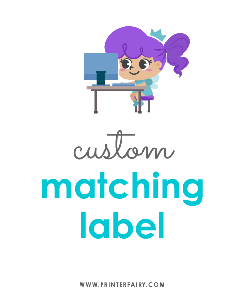 Custom Matching Label