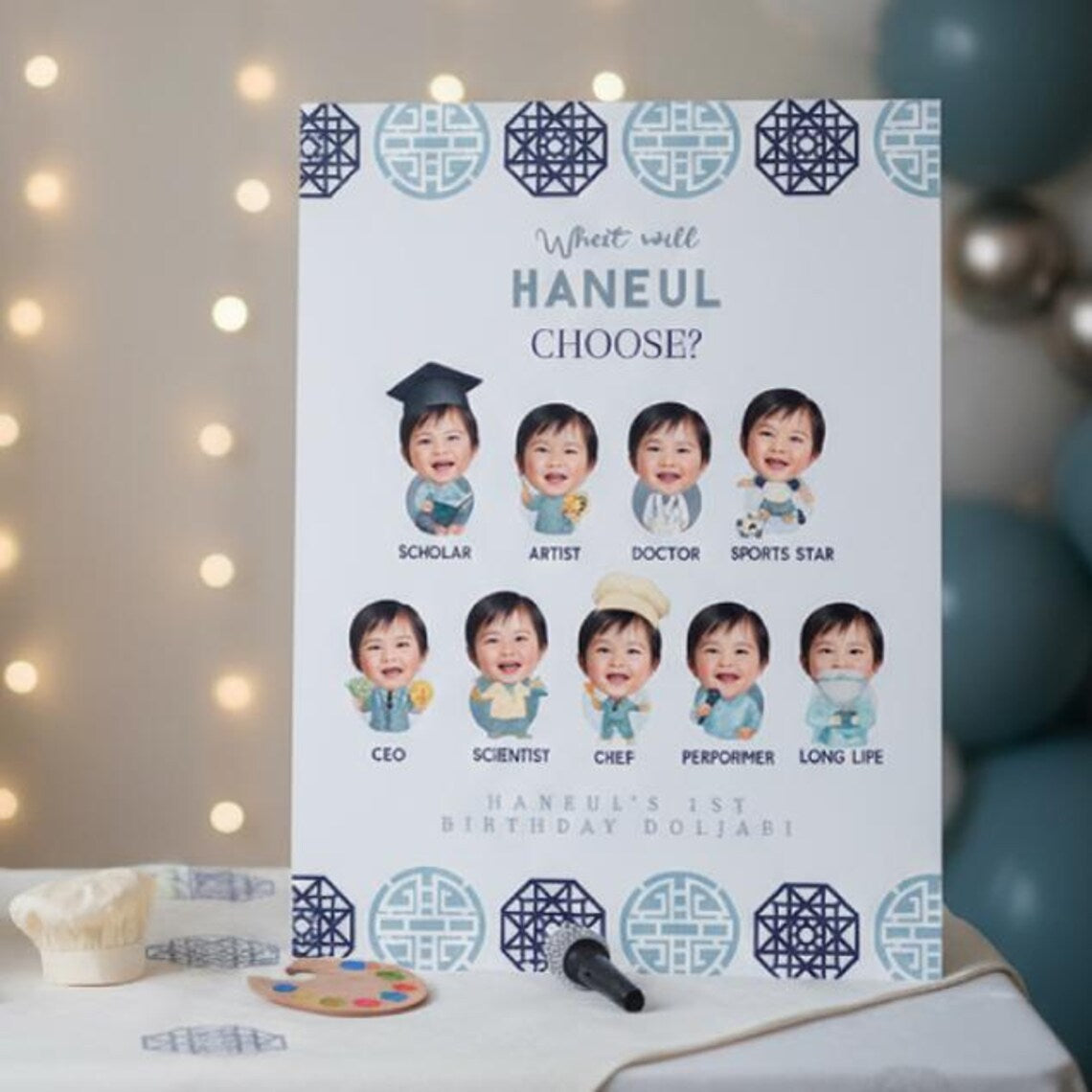 Doljanchi & Doljabi Boy Birthday Party Bundle
