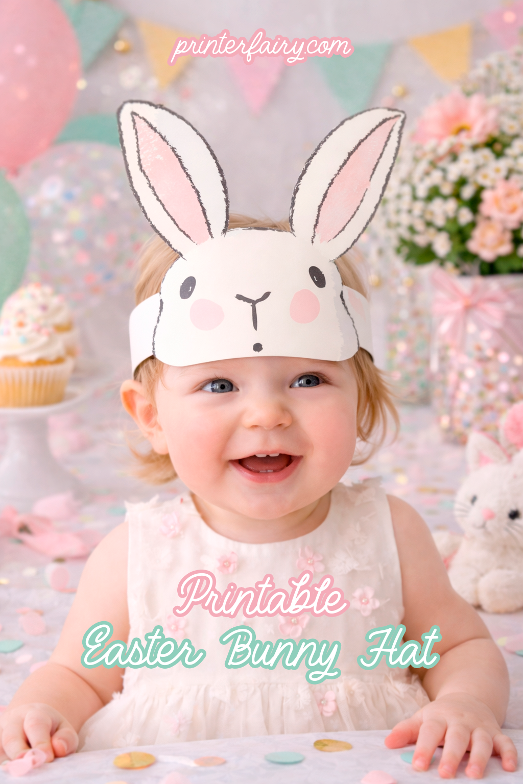 Easter Bunny Printable Hat