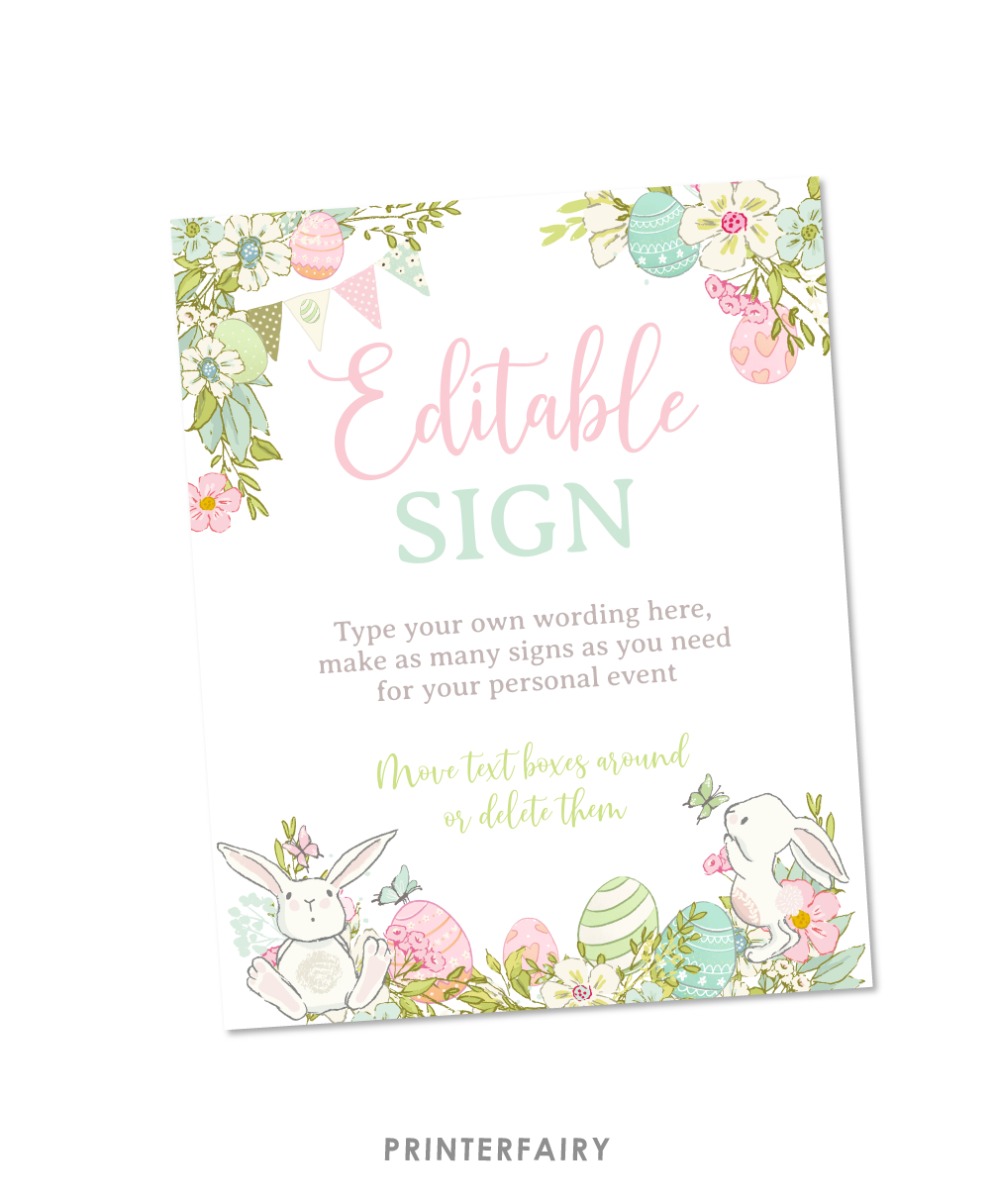 Easter Egg Hunt Printable Bundle