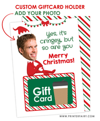 printable giftcard holder