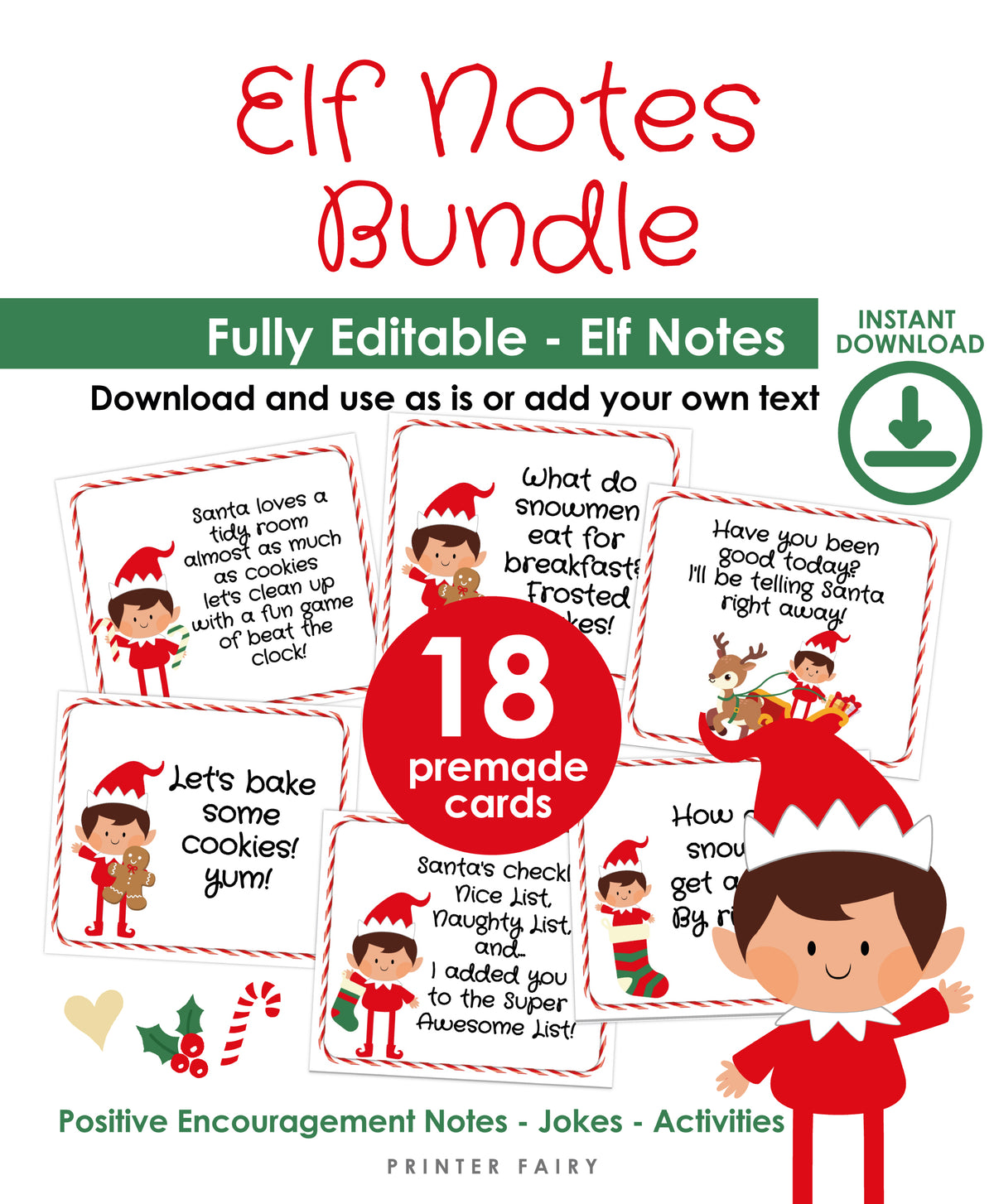 Christmas Elf Notes