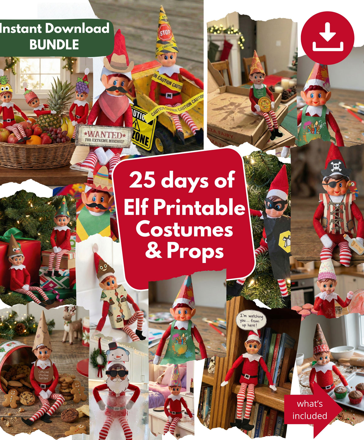 Elf on the Shelf Printable Kit