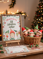 Elf Adoption Printable Set