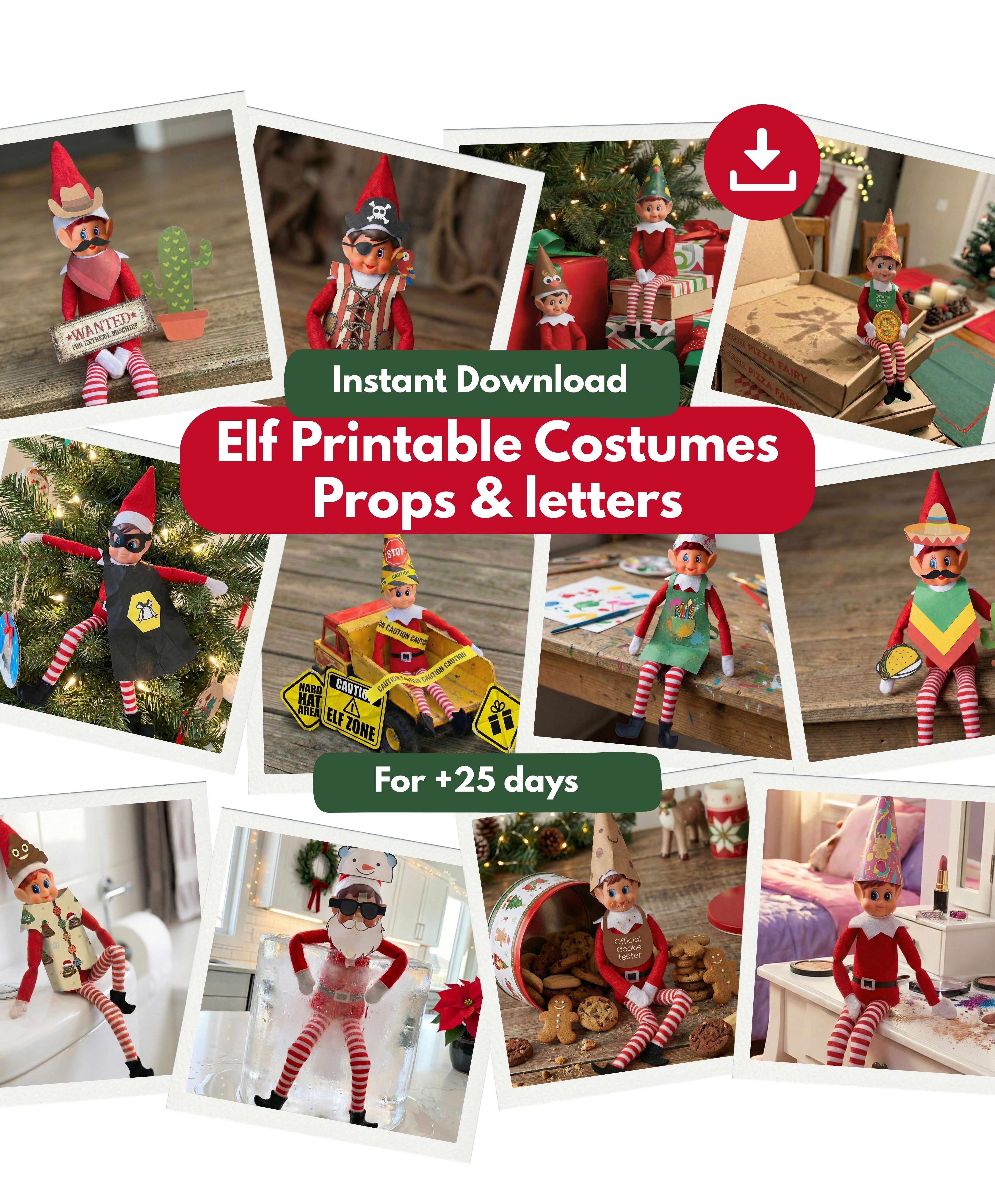 Elf on the Shelf Printable Kit