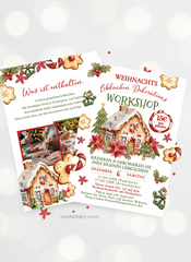 Weihnachts Workshop Flyer