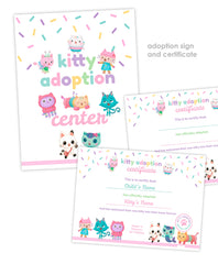 Gabby's Dollhouse Kitty Adoption Set
