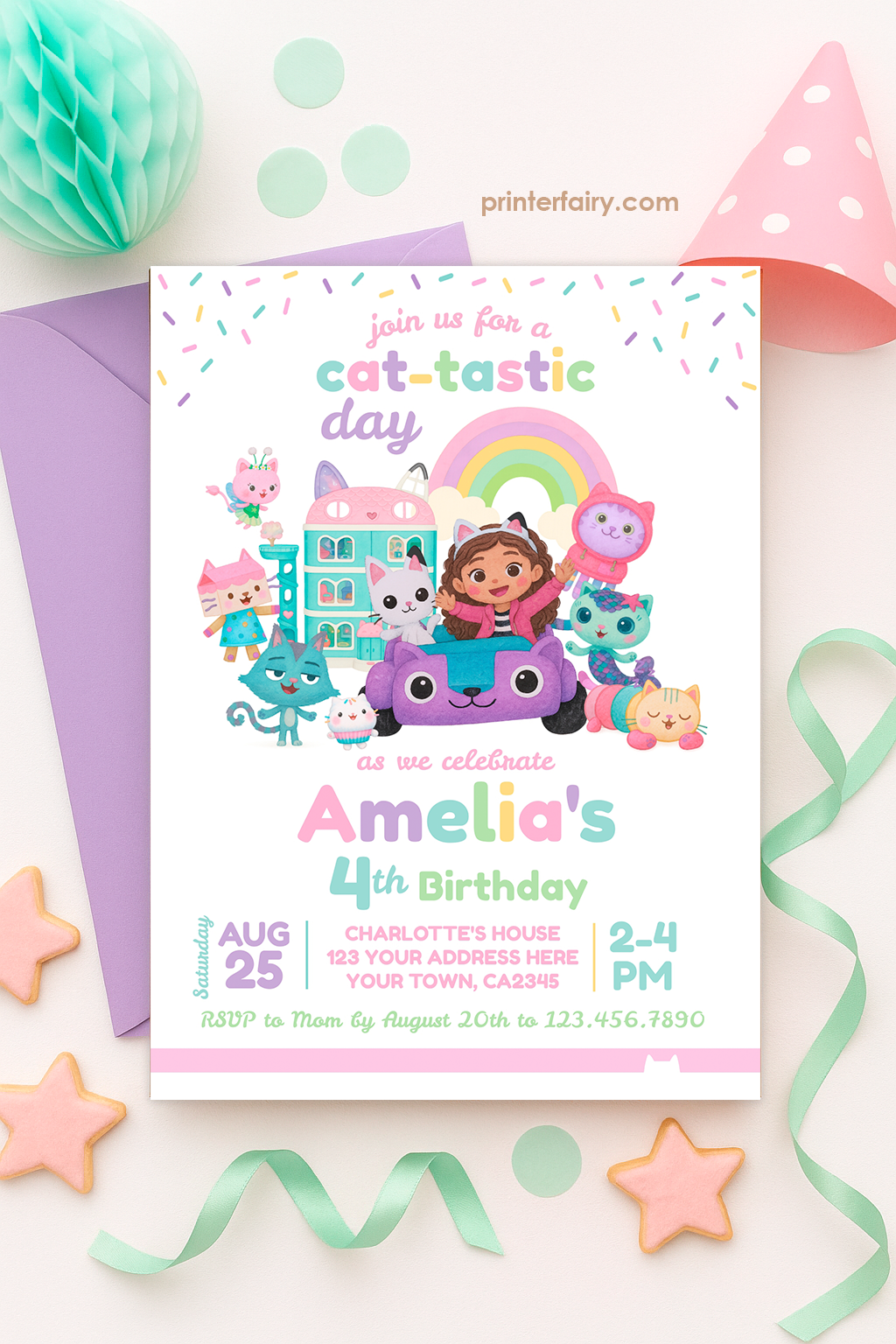 Gabby’s Dollhouse Birthday Party Bundle