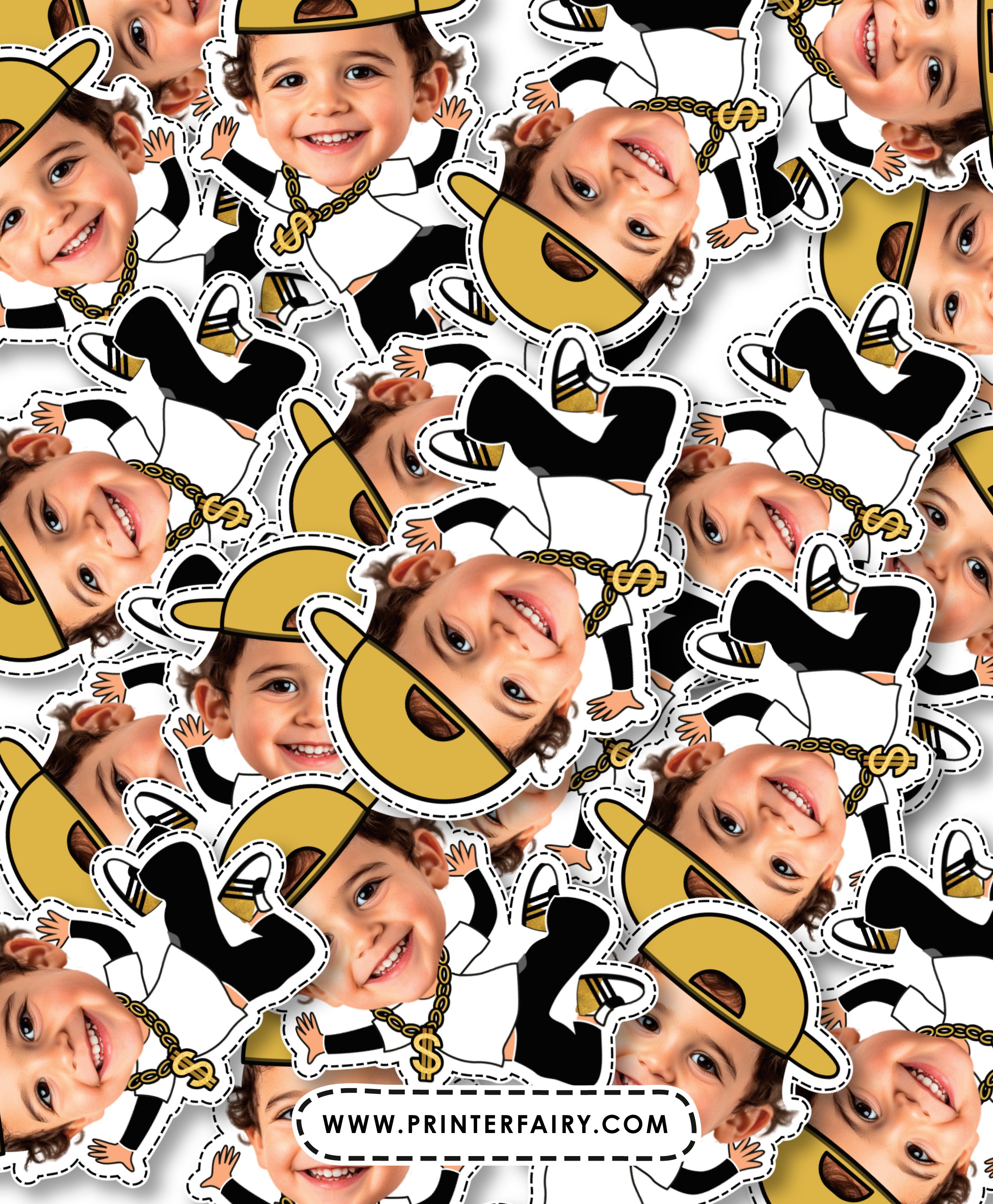 Hip Hop Cupcake Toppers