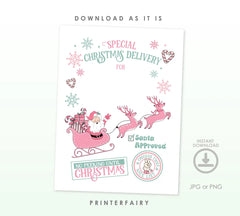 DIGITAL - Santa Sack Design for Sublimation