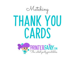 Matching Thank You Cards