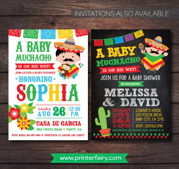 Fiesta Diaper Raffle Ticket, Spanish Baby Shower (Instant Download)
