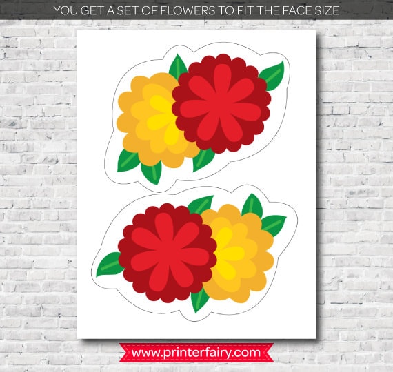 Personalized Fiesta Pin the Flowers Game, Mexican Birthday (Digital)