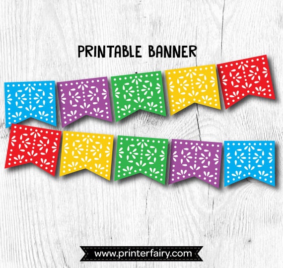 Fiesta Sign Package, Mexican Birthday Party Decorations, Fiesta Baby Shower, Instant Download