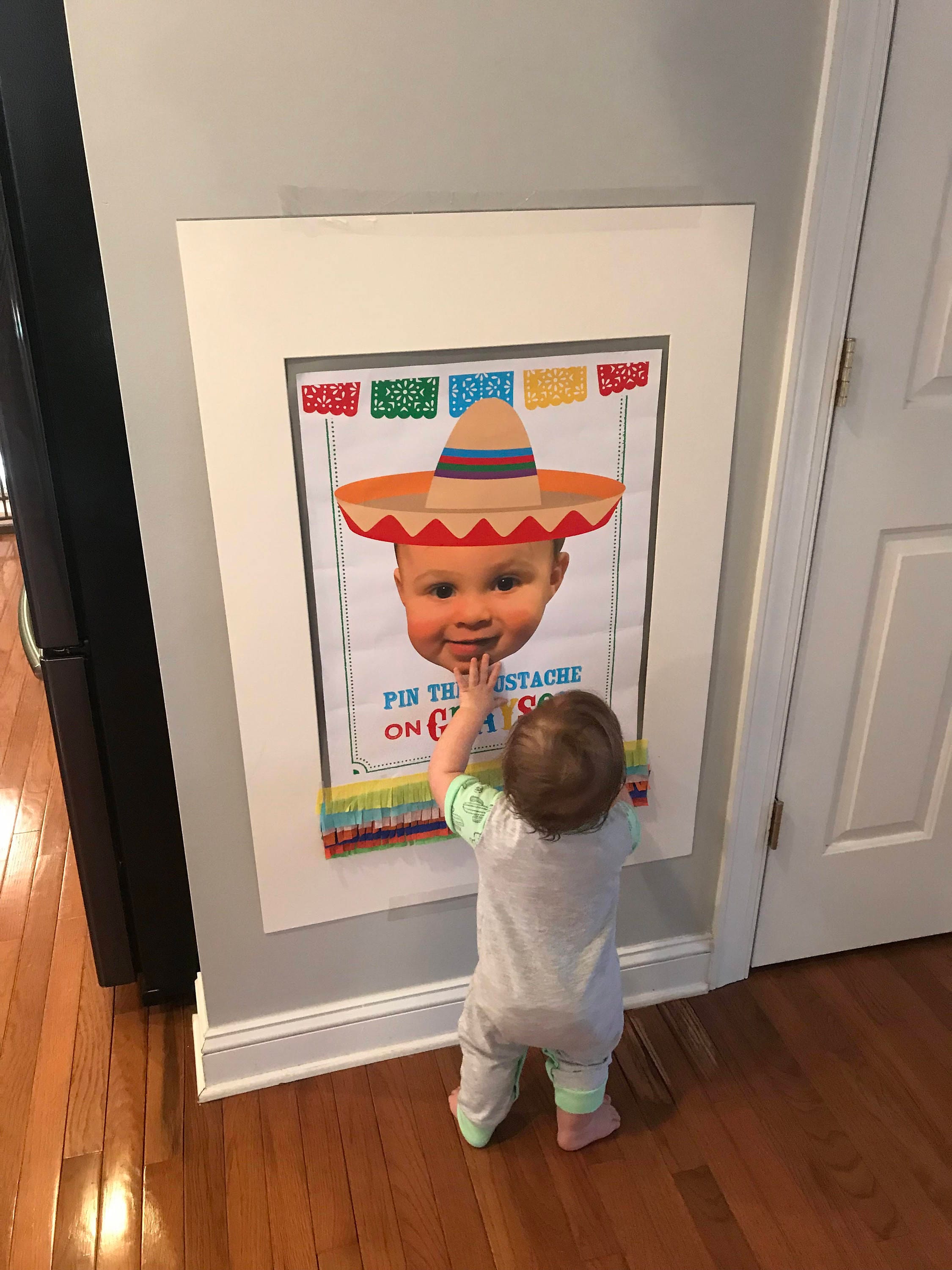 Personalized 4th of July Pin the Hat Game, Birthday Party Poster (Digital Download)