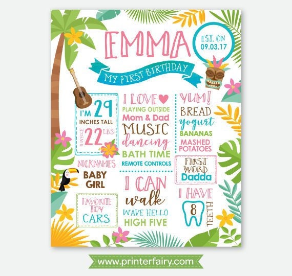 Matching Birthday Board - Milestone Board