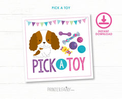 Pet Adoption Party Printable Signs, Puppy Birthday Decor (Digital Download)