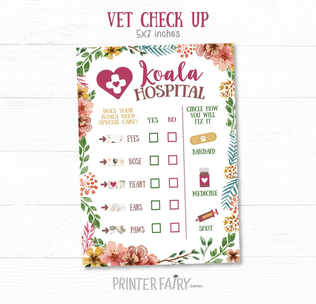 Koala Adoption Party Games, Printable Adoption Center Signs (Instant Download)