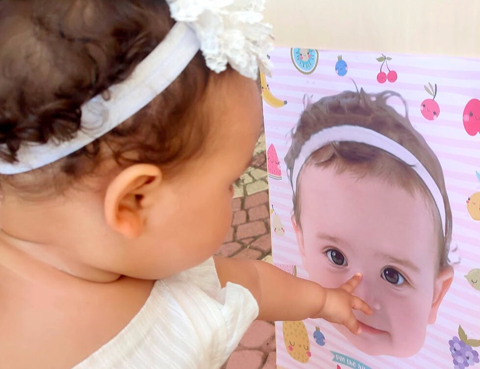 Pin The Bow Personalized Printable Party Game, Tutti Frutti Birthday