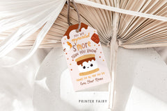 You Are Appreciated Smore Than You Know Editable Appreciation Gift Tag, Instant Download