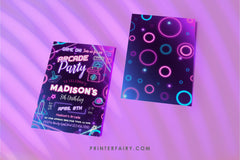 Arcade Birthday Invitation: Editable Gaming Party Invite (Digital Download)