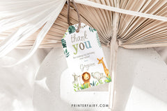 Wild One Safari Birthday Bundle, Party Decorations (Instant Download)