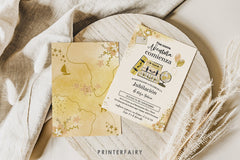 Retirement Party Invitation, "Una Nueva Aventura Comienza", Invitación de Jubilación, Fiesta de Retiro, Spanish, Español, Editable in Corjl