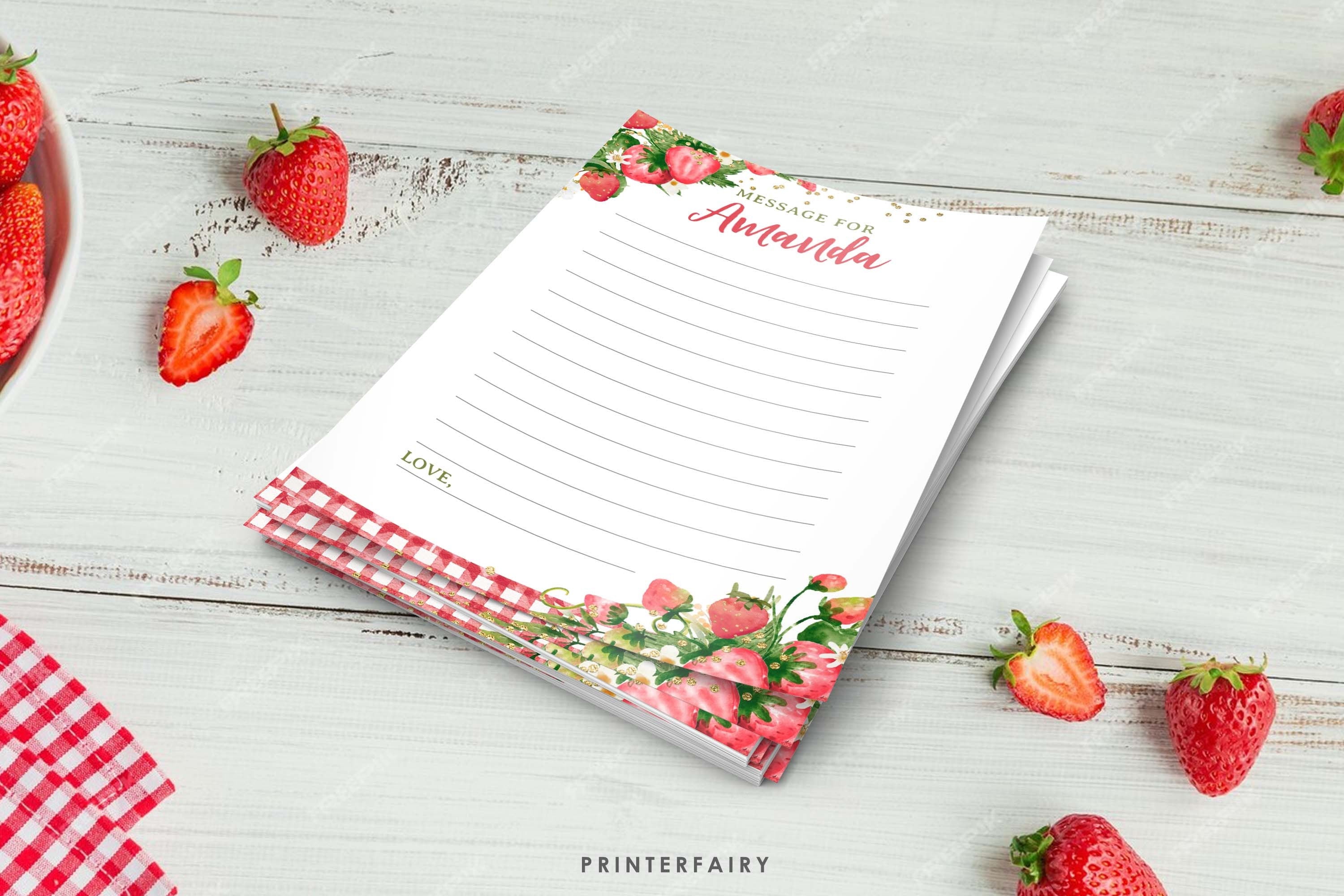 Strawberry Time Capsule Sign, Editable Berry 1st Birthday Party (Digital Download)