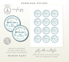 Puppies Kitties Adoption Party Box Labels, Dog Birthday Paw-ty Favor (Digital Download)